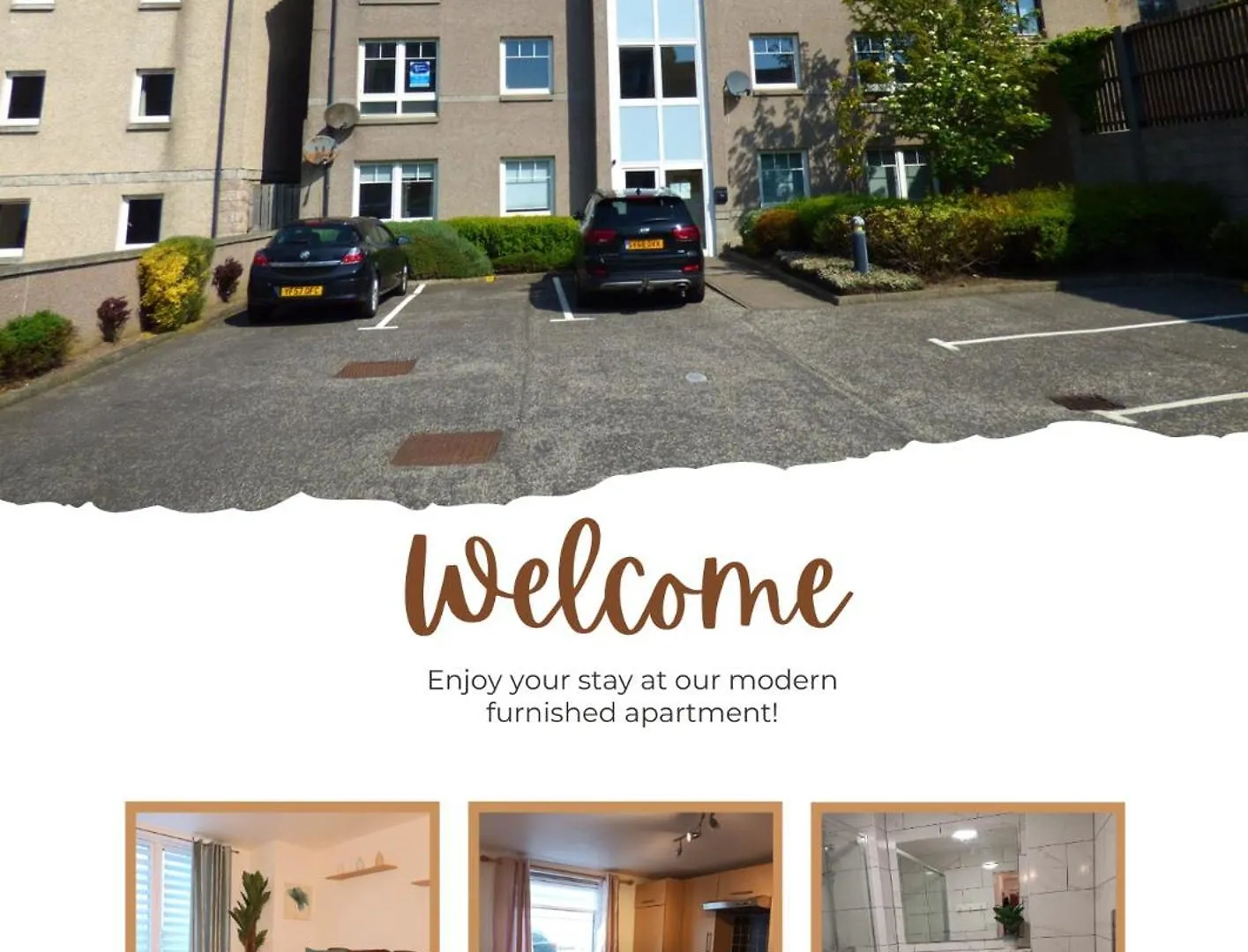 Spacious Elegant 2-Br Apartment In Aberdeen City Centre